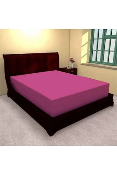 Ralex 100% cotton jersey knit bed cover, for 90 x 200 cm or 100 x 200 cm mattress Siclam