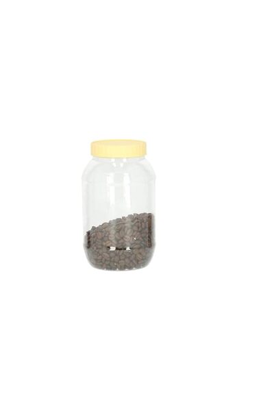 Generic Delcasa Dc1121 1500ML Round Storage Jar Airproof Glass Like Jar Healthier Choice, Maximum Freshness