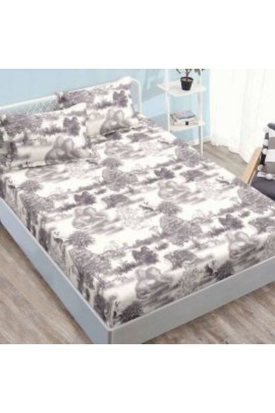 Ralex Set Bed Cover Finet Elegance + 2 Pillowcases for 180 x 200 cm Mattress, Animal Print, HE 14