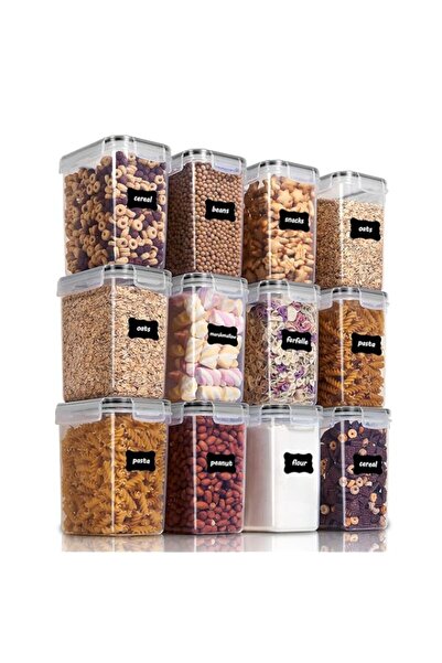 Generic حاويات تخزين طعام محكمة الإغلاق من Vtopmart، 12 قطعة، سعة 1.5 كوارت /...