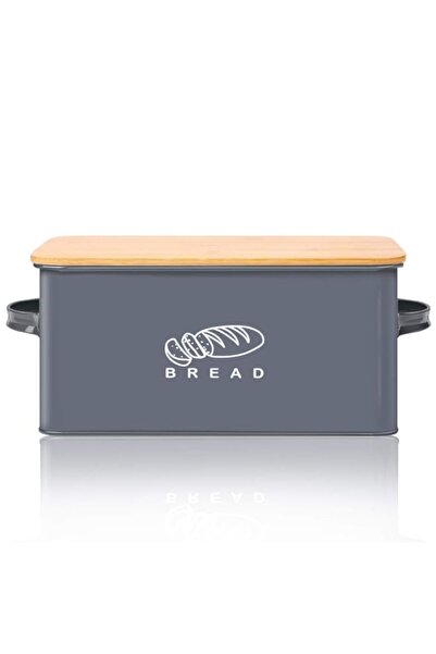 Generic Bread Box For Kitchen, Ga Homefavor Bin, Holder With Bamboo Lid, 11.5...