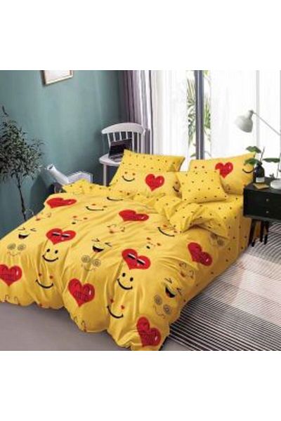 Ralex Economic Package Double Bed Set Finet 6 pieces + 2 Quilted Pillows 50 x 70 cm + Quilt 200 x 215 cm S