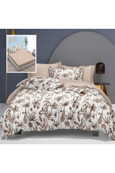 Ralex Elegance Double Bed Linen Finet Package 6 Pieces with Mattress Cover + 2 Quilted Pillows 50 x 70 cm