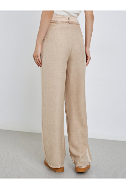 Styli Linen Look Relaxed Fit Pants