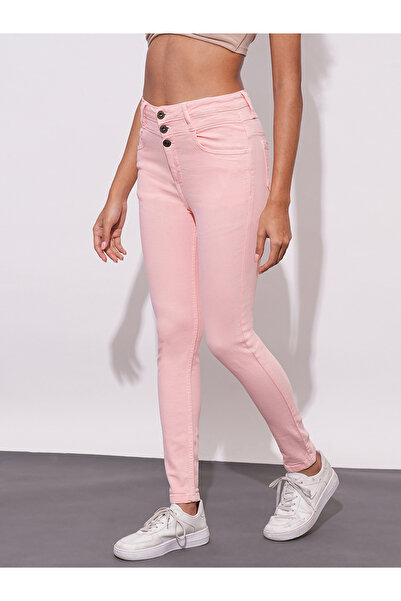 Globus By Styli Skinny Fit High-Rise Pure Cotton Jeans