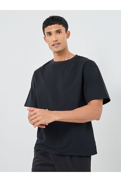 Styli Back Graphic Printed Oversized T-Shirt