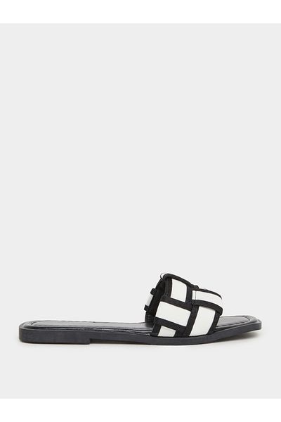 Take Two By Styli Weaving Vamp Flat Sandals