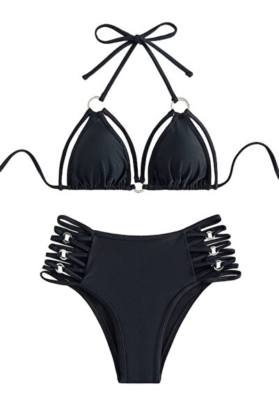 Mixbo Costum de Baie, Doua Piese, Elegant Black, Mixbo, marime S