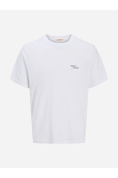 Jack & Jones Jorhydra Back Sketch Short Sleeve Crew Neck T-Shirt