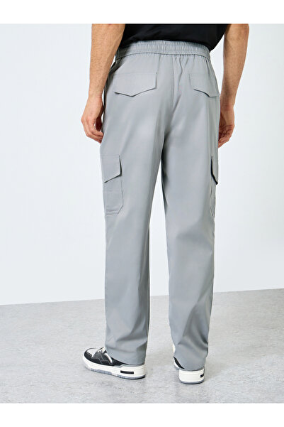 Styli Woven Straight Fit Cargo Joggers