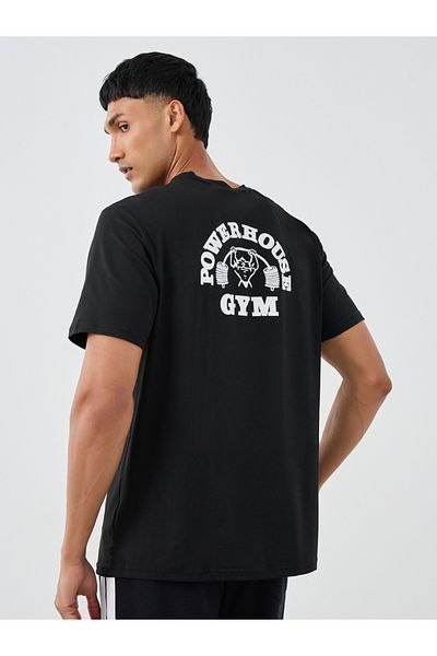 Styli Graphic Print Round Neck Regular Fit T-Shirt