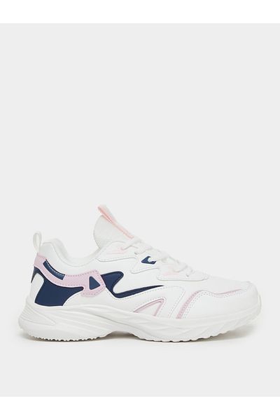 Styli Chunky Sole Lace Up Sneakers