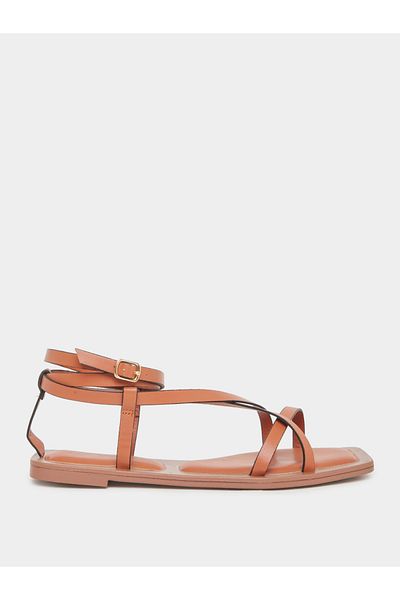 Styli Strappy Flat Sandals