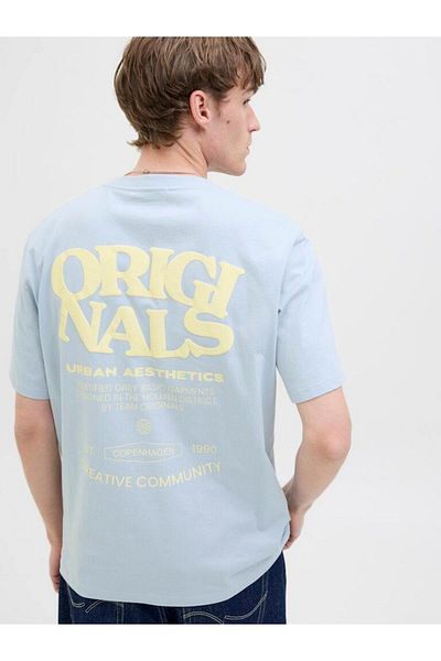 Jack & Jones Jortavira Type Back Crew Neck T-Shirt