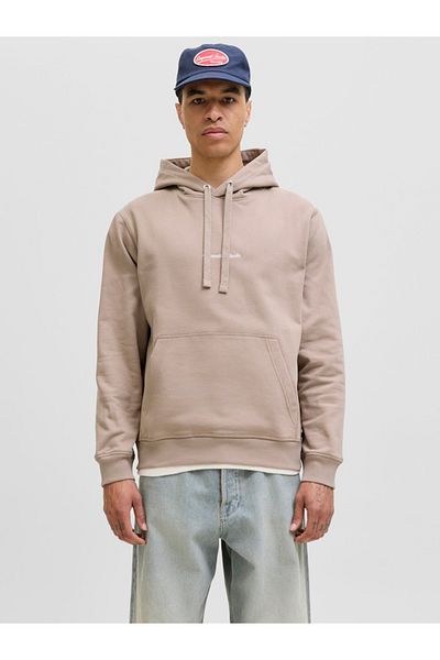 Jack & Jones JORNORREBRO Embroidered Front Detail Hoodie
