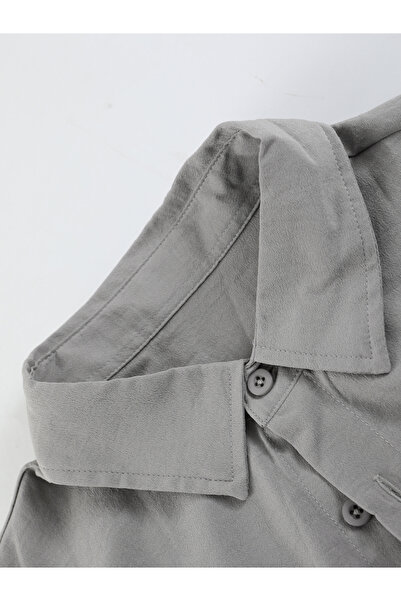 Styli Solid Pocket Detail Shirt and Shorts Co-Ords