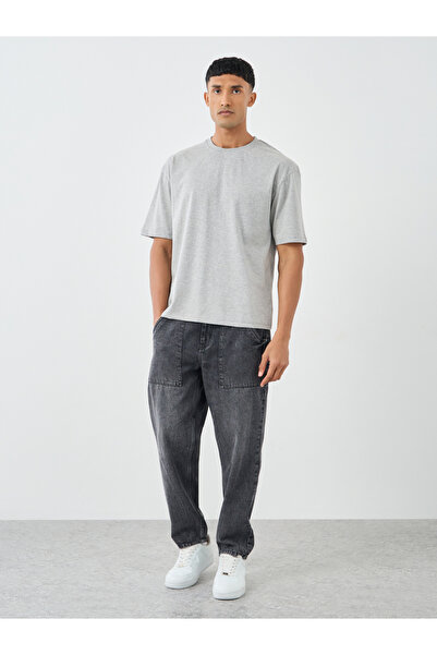 Styli Set of 3 - Cotton Rich Oversized Crew Neck T-Shirt