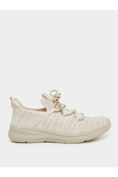 Styli Melange Print Lace Up Sneakers