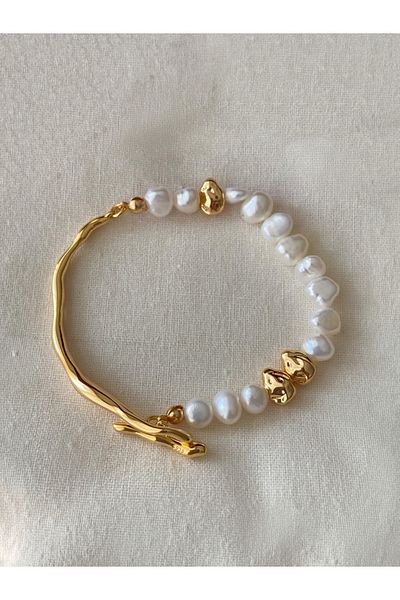 Styli One Side Faux Pearl Bracelet