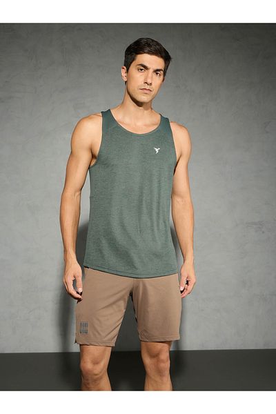 Technosport By Styli Melange Panel Vest