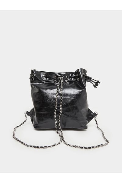 Styli Studded Pocket Drawstring Backpack
