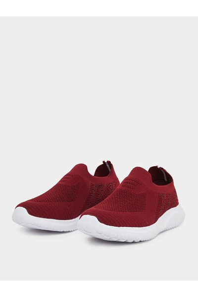 Styli Mesh Texture Slip On Sneakers
