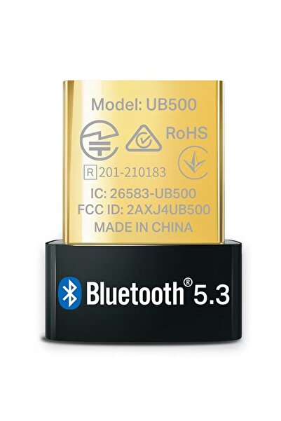 TP-LINK Bluetooth 5.3 Nano USB Adapter – USB 2.0 Wireless Receiver – Compact Design – Black