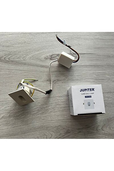 JÜPİTER ELEKTRİK JUPİTER LW38B KARE MERDİVEN LED SPOT ARMATÜRÜ 2 WATT (3000K)...