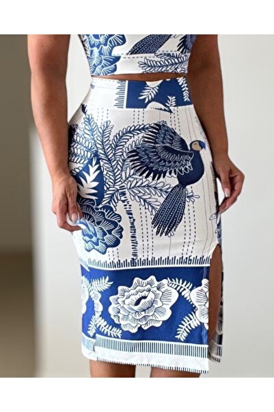 HAZEGO Set din două piese Edolika pentru femei, cu mâneci zero, cu gât rotund...