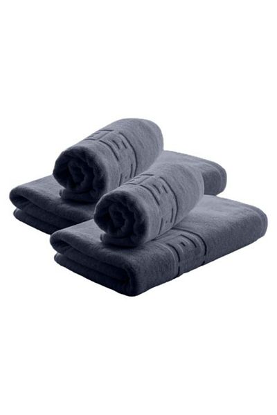 Ralex Set 4 Bath Towels 2 Body 70 x 140 cm and 2 Face 50 x 90 cm 100% Cotton, Greek Border 500 grams/m²,