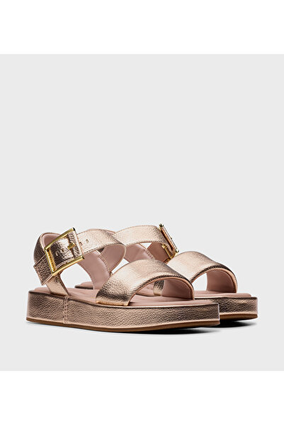 CLARKS Metallic Women's Alda Strap Sandals