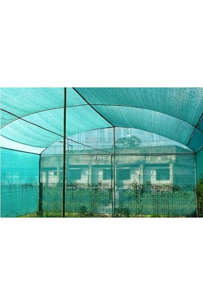 Generic Greenhouse Shade Net, Dark Green (3mx50m) 200 GSM Multi-Purpose Garden Nursery Plant Protection Bulk
