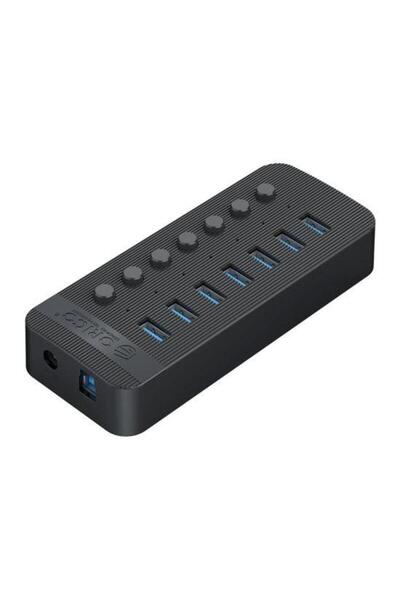 Orico USB хъб CT2U3-7AB, 7 x USB 3.0 (Черен)