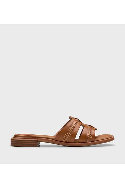 CLARKS صندل أرياني ميول بني للنساء