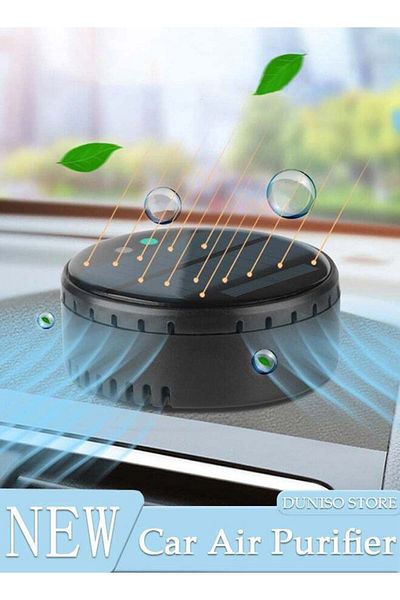 fun zone DUNISO High Performance Car Ionizer Air Purifier, USB Air Freshener, Portable Vehicle Air Purifier
