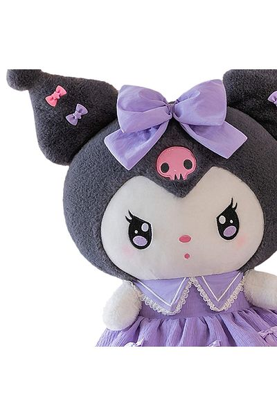 Toybox Kuromi Plush Doll Stuffed Soft Toy Birthday Gifts for Children Adults and Anime Fans