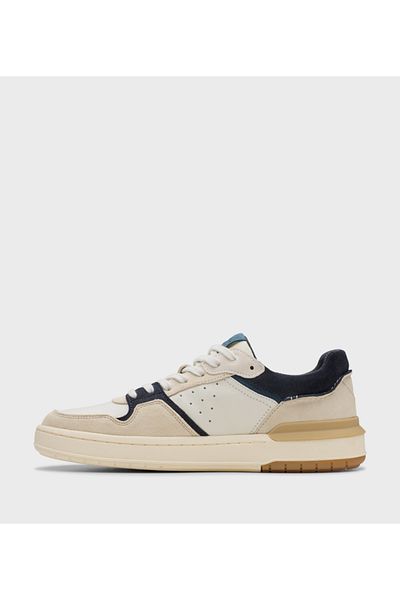CLARKS Ecru Men's Courtlite2 Lo Shoes