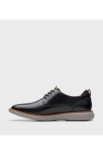 CLARKS Black Men's Brantin Plain Derby Shoe