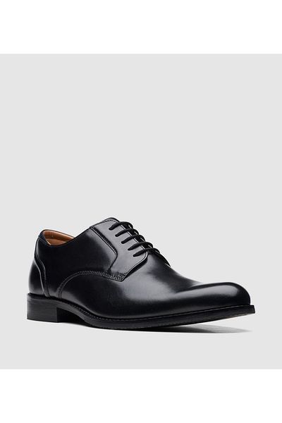 CLARKS Black Men's CraftArlo Lace Derby Shoe