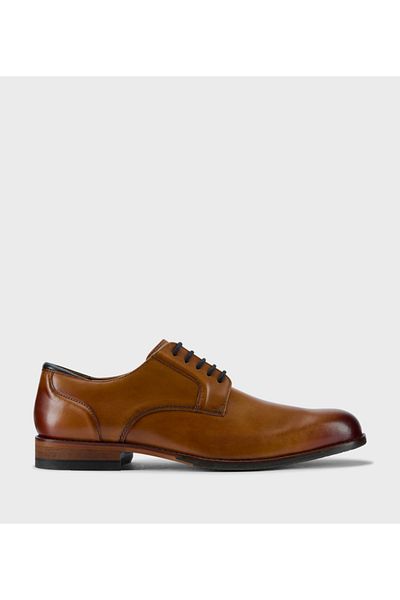 CLARKS حذاء رجالي بني اللون من CraftArlo برباط