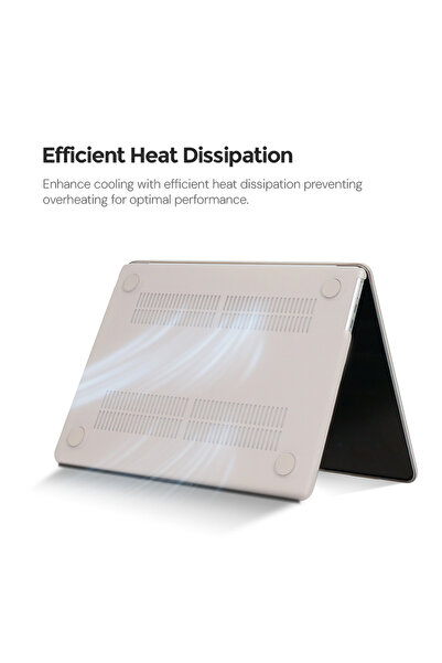 O Ozone حافظة كاندي | ماك بوك إير ١٣ بوصة (A2681) M2 2022، (A3113) M3 2024 | غطاء لوحة المفاتيح | واقي الشاشة