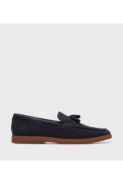 CLARKS Dark blue Men's Torford Tassel None