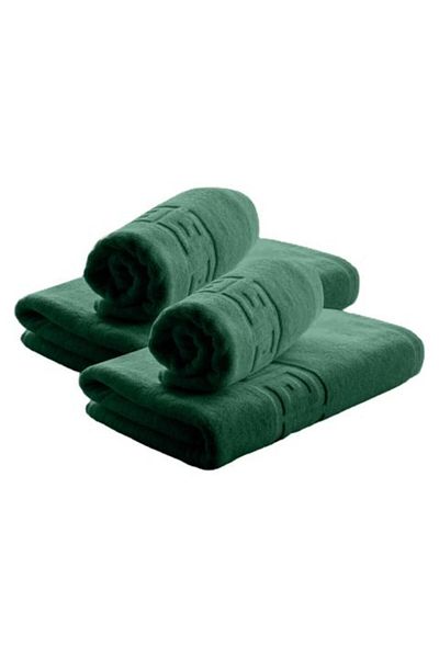 Ralex Set 4 Bathroom Towels - 2 Body Towels 70 x 140 cm and 2 Face Towels 50 x 90 cm, 100% Cotton, Greek B