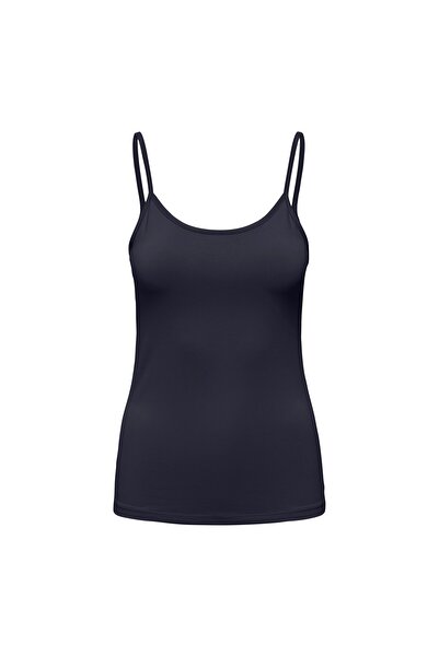 ONLY Damen Spaghetti-Top - ONLEA NEW SINGLET JRS, Unterhemd, Stretch