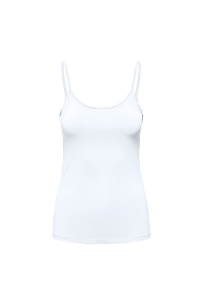 ONLY Damen Spaghetti-Top - ONLEA NEW SINGLET JRS, Unterhemd, Stretch
