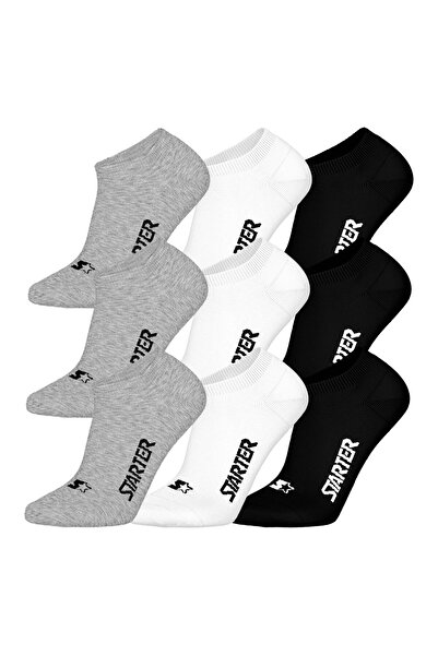 Starter Unisex Sneakersocken, 9er Pack - Sneaker Socks, Logo, Baumwollmischung
