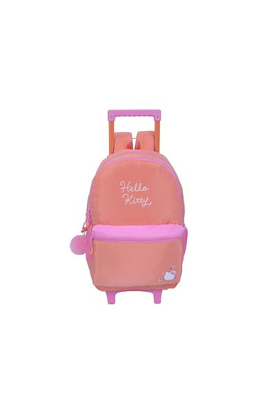 Hello Kitty TROLLEY 16" W/ PENCIL CASE Pink&Purple Colors