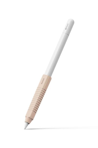 Ringke Apple Pencil 2nd Generation Apple Pencil Pro Case | Silicone Drafting Grip Holder | Pink Sand