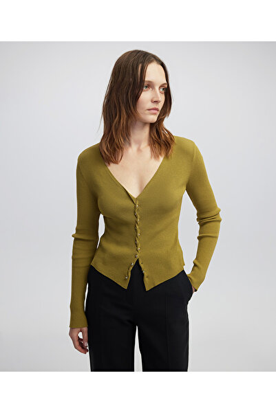 İpekyol Metal aksesuarlı triko hırka