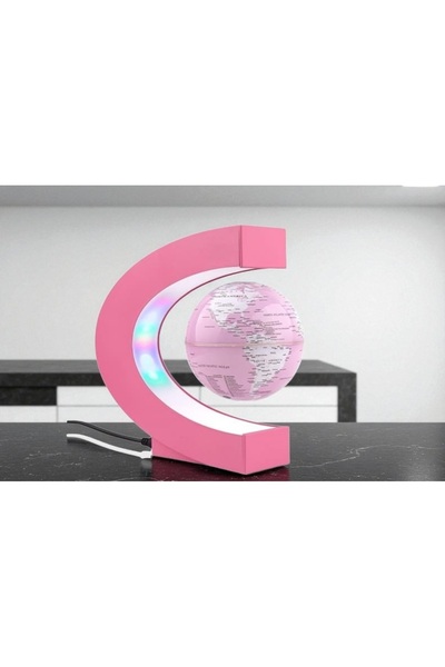 Kuzey Tacı Manyetik Levitasyonlu Dönen dünya Küresi Dekoratif Modern Görünüm Vip